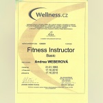 Certifikát - Andrea Weberova