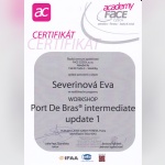 Certifikát - Eva Severin Šporcová
