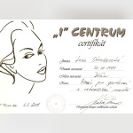 Certifikát - Lucinda