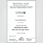 Certifikát - Lucie Bašistová