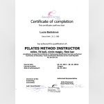 Certifikát - Lucie Bašistová