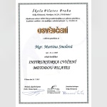 Certifikát - Martina Smolová