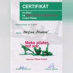Certifikát - Martina Smolová