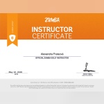 Certifikát - Saša Fraisová