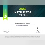 Certifikát - Saša Fraisová