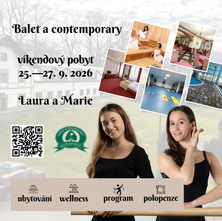 Balet a contemporary dance víkend s Marií & Laurou