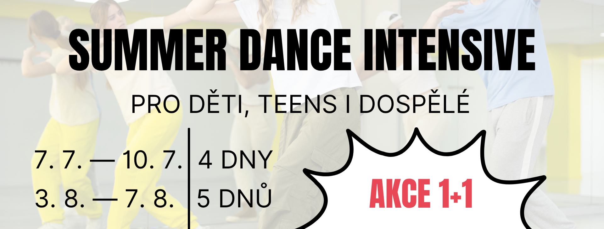 Summer Dance Intensive 2026 v Praze