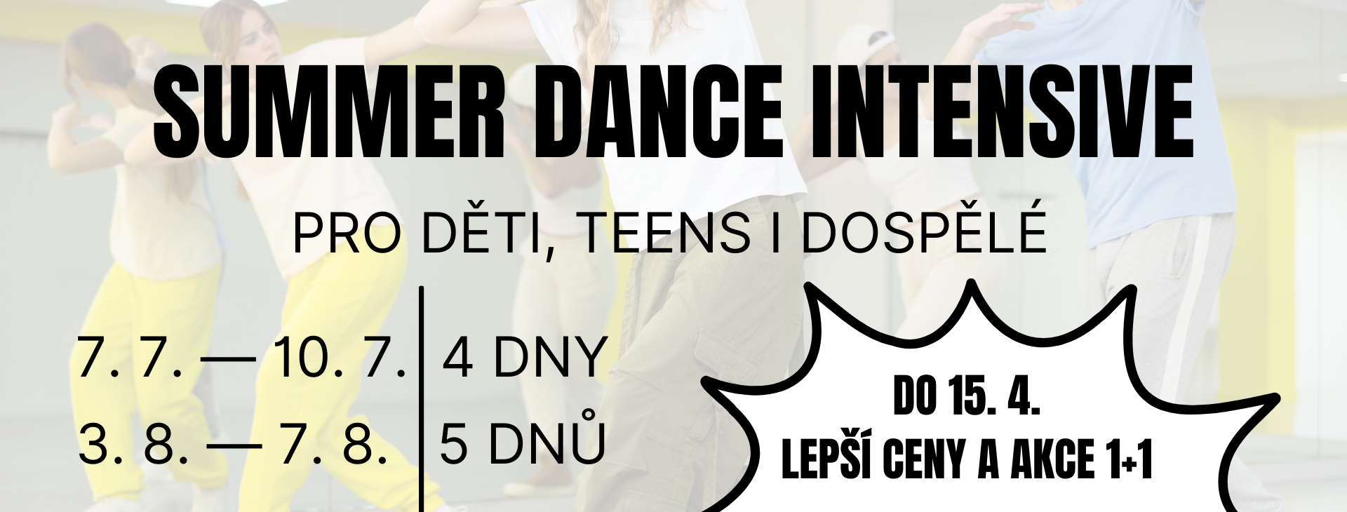 Summer Dance Intensive 2026 v Praze