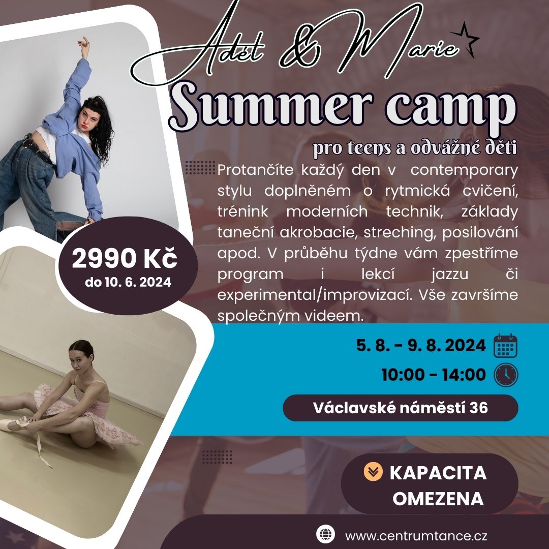 Summer camp pro teens (contemporary, jazz, ...)