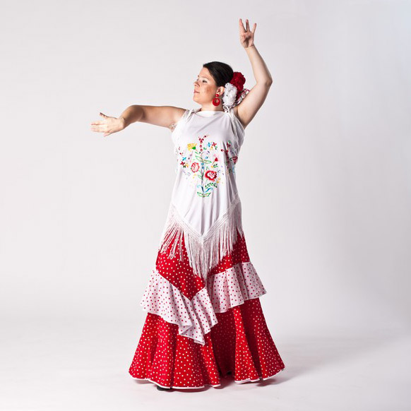 Flamenco - Zorongo s vějířem