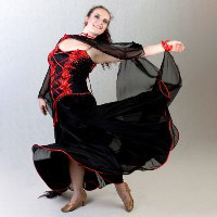 Latin dance choreografie